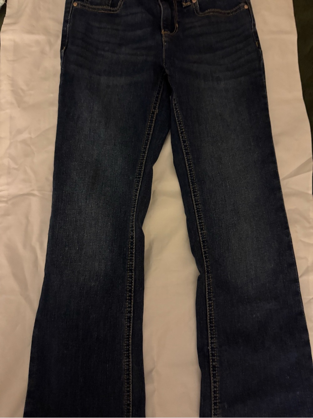 Jordache Dark Blue Kids Straight Jeans